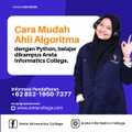 featured image thumbnail for post Cara Mudah Jadi Ahli Algoritma dengan Python Dengan Belajar Di Kampus IT Full Praktek Areta Informatics College