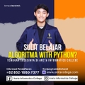 featured image thumbnail for post Sulit belajar algoritma pemrograman with python? Temukan solusinya di Areta Informatics College.